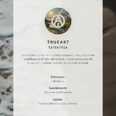 Affiche et poster paix hivernale en forêt esprit minimaliste et naturel