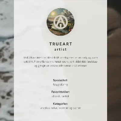 Affiche et poster paix hivernale en forêt esprit minimaliste et naturel
