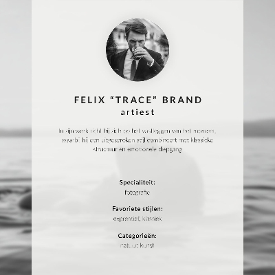 Affiche et poster Le charme minimaliste des figures monochromes