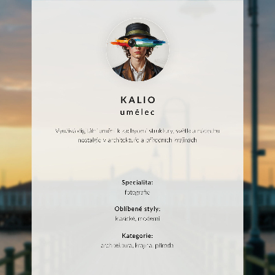 Affiche décorative Structure rustique en bord de mer, en toute tranquillité