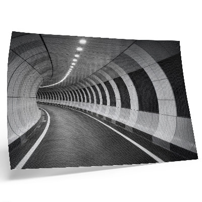 Affiche Tunnel spatial géométrique moderne