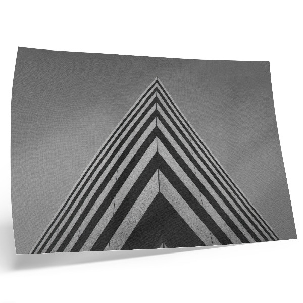 Affiche et poster Symétrie, lignes, monochrome, composition dynamique