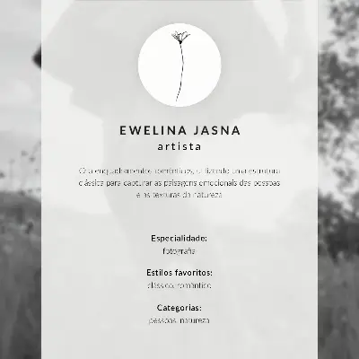 Affiche décorative représentant des vêtements traditionnels sous un parapluie dans une prairie arborée