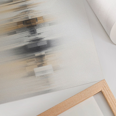 Affiche et poster Architecture urbaine moderne dans le brouillard