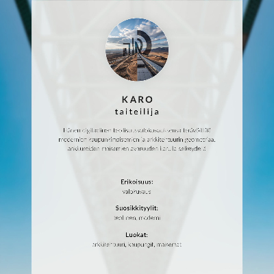 Affiche et poster Des gratte-ciel impressionnants et un pont élégant enjambant la rivière