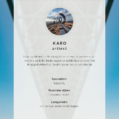 Affiche et poster Des gratte-ciel impressionnants et un pont élégant enjambant la rivière