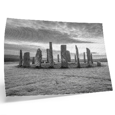 Affiche et poster Pierres brutes, cercle mystérieux, reflet de paix