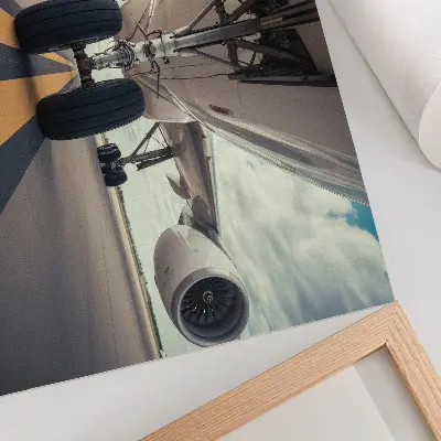 Affiche et poster trains d'atterrissage d'avion Sky Dynamics