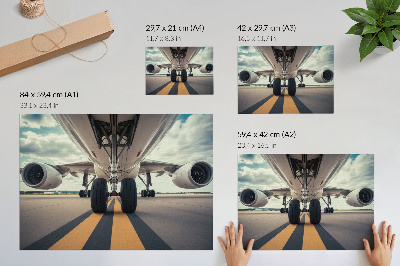 Affiche et poster Trains d'atterrissage d'avion vente au détail Sky Dynamics