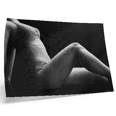 Affiche décorative Esthétique noir et blanc avec une composition harmonieuse