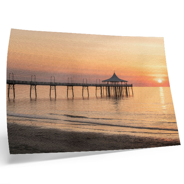 Affiche Coucher de soleil sur l'eau, une vue charmante