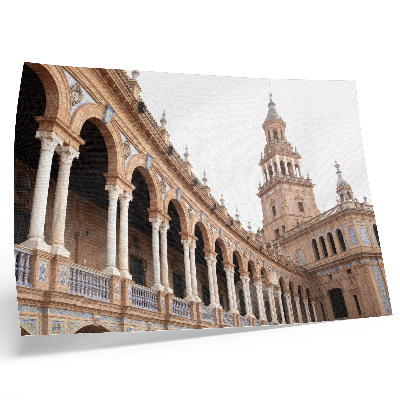 Affiche et poster architecture riche, colonnes de marbre, style classique