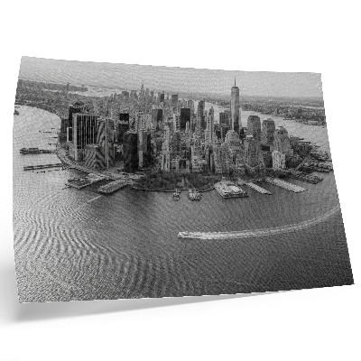 Affiche décorative Panorama moderne des gratte-ciel de la ville