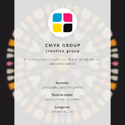 Affiche et poster Charmantes maisons de ville au bord du canal, arbres verdoyants, eau calme