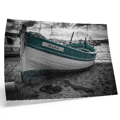 Affiche et poster Bateau sur la plage, paix, rêve, aventure
