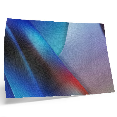 Affiche décorative Des tons bleu foncé et violet aux transitions floues