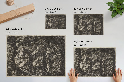 Affiche décorative L'Arc gothique (publié 1800-1809) par Giovanni Battista Piranesi
