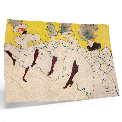 Affiche La Troupe de Mademoiselle Eglantine (1896) impression haute résolution d'Henri de Toulouse-Lautrec