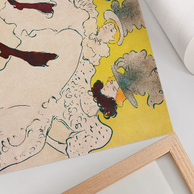 Affiche La Troupe de Mademoiselle Eglantine (1896) impression haute résolution d'Henri de Toulouse-Lautrec