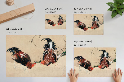 Affiche Peintures de Katsushika Hokusai 