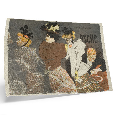 Affiche décorative Asche de Théophile-Alexandre Pierre Steinlen