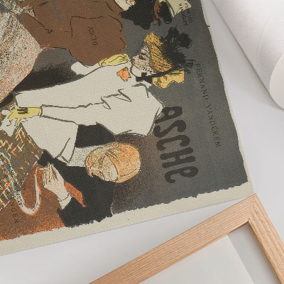 Affiche décorative Asche de Théophile-Alexandre Pierre Steinlen