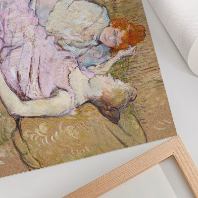 Affiche et poster Canapé (vers 1894-1896) – une peinture haute résolution d'Henri de Toulouse-Lautrec