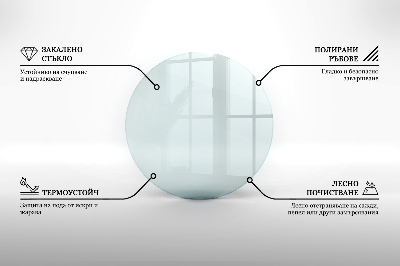 Plaque de sol en verre pour poêle transparent 