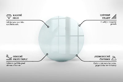 Plaque de sol en verre pour poêle transparent 
