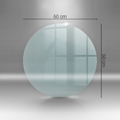 Plaque de sol en verre pour poêle transparent 