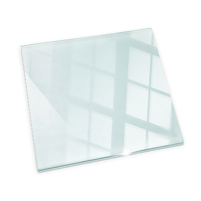 Plaque verre pour poêle transparente