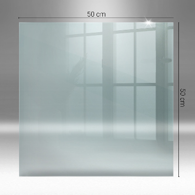 Plaque verre pour poêle transparente