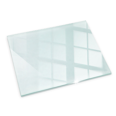 Plaque verre pour poêle transparente