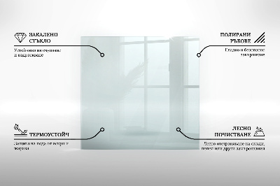 Plaque verre pour poêle transparente