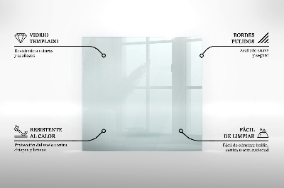Plaque verre pour poêle transparente