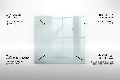 Plaque verre pour poêle transparente