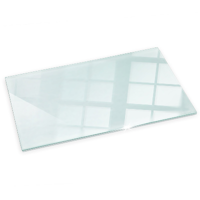 Plaque verre pour poêle transparente