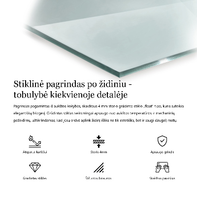 Plaque verre pour poêle hexagonale transparente