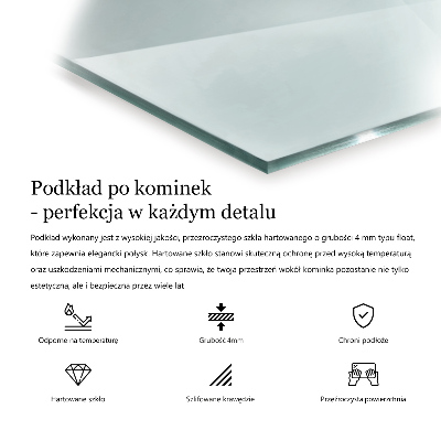 Plaque verre pour poêle hexagonale transparente