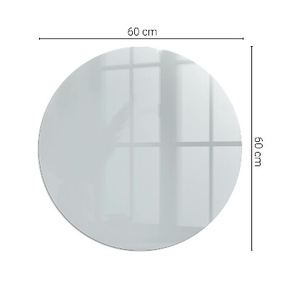 Verre sous poêle à bois ronde Couleur Gris