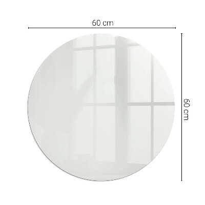 Verre sous poêle à bois ronde Couleur Gris