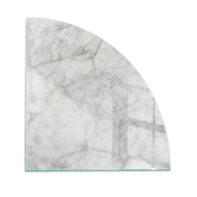 Plaque verre pour poêle quartier Motif de texture de marbre