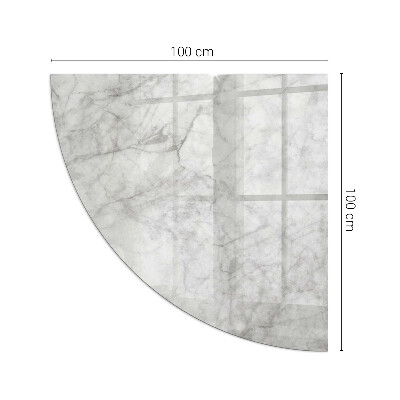 Plaque verre pour poêle quartier Motif de texture de marbre