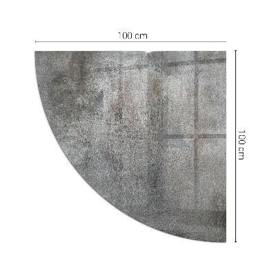 Plaque de verre pour cheminée quartier Texture de surface brute