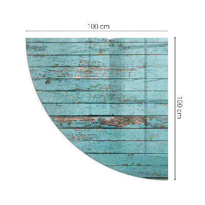 Plaque de verre pour cheminée quartier Planches de style rustique
