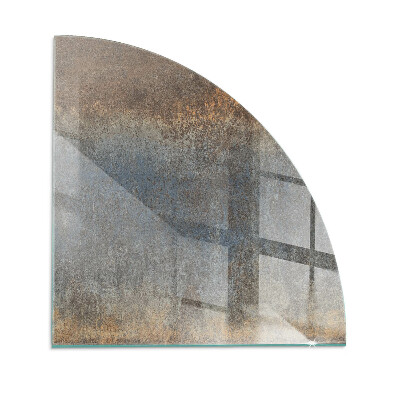 Plaque verre pour poêle quartier Motif de texture abstrait