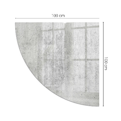 Plaque verre pour poêle quartier Texture de béton brut