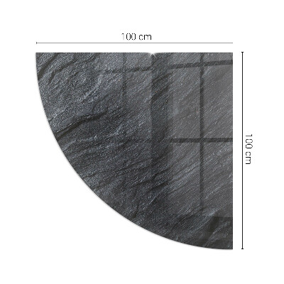 Plaque de verre pour cheminée quartier Texture de la surface de la pierre