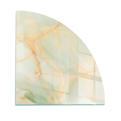 Plaque verre pour poêle quartier Motif de marbre abstrait