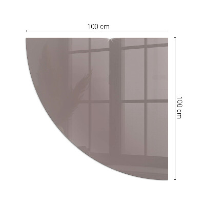Plaque de verre pour cheminée quartier Couleur Beige